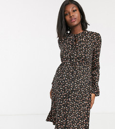 Платье с цветочным принтом New Look Maternity