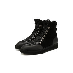 Ботинки Santoni Замшевые ботинки Santoni