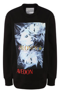 Хлопковый свитшот Versace