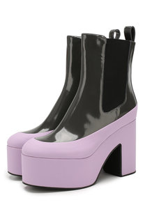 Кожаные ботильоны Dries Van Noten