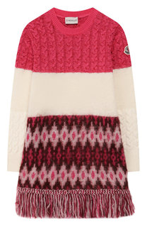 Шерстяное платье Moncler