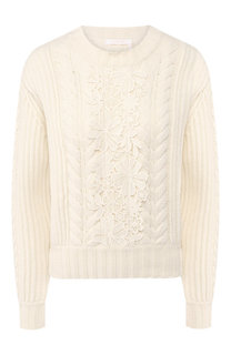 Шерстяной пуловер See by Chloé