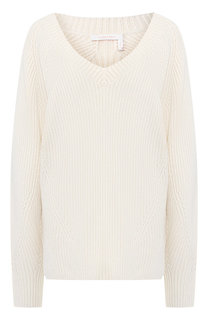 Пуловер из шерсти и хлопка See by Chloé