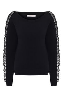 Хлопковый пуловер See by Chloé