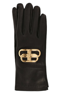 Кожаные перчатки Balenciaga