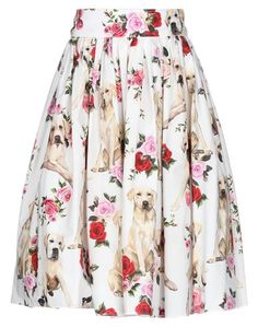 Юбка до колена Dolce & Gabbana