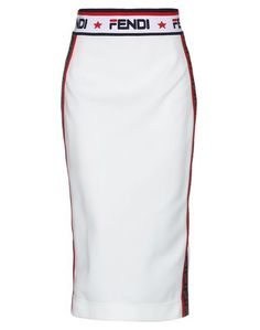 Юбка длиной 3/4 Fendi x Fila