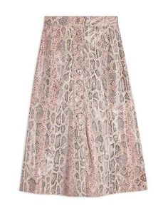 Юбка длиной 3/4 Topshop