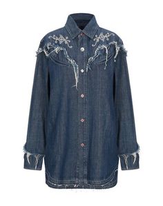 Джинсовая рубашка Alanui