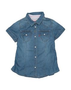 Джинсовая рубашка Levi S