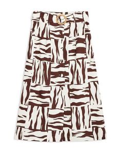 Юбка длиной 3/4 Topshop
