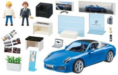 Конструктор PlayMobile Porsche 911 Targa 4S (синий)