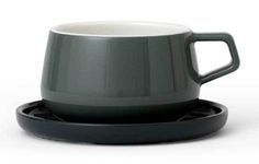 Чашка VIVA Scandinavia чайная с блюдцем Ella (мятный)