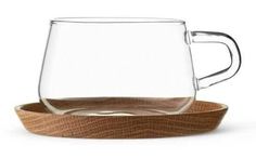 Чашка VIVA Scandinavia чайная с блюдцем Classic (прозрачный)