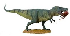 Игровой набор Collecta Тиранозавр Рекс с добычей (серый)
