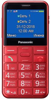 Мобильный телефон Panasonic TU150 (красный)