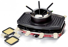 Гриль-раклетница-фондю Ariete 793 PARTY TIME (красный)