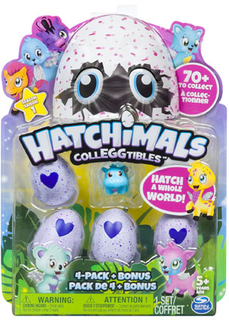 Фигурка Hatchimals Коллекционная 4 штуки + бонус