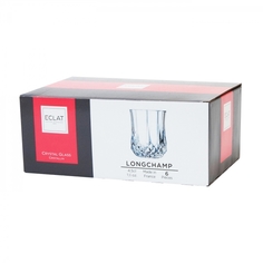 Набор стопок Eclat Cristal dArques Longchamp, 45 мл (6 шт.)