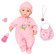 Игрушка Zapf Creation Baby Annabell Кукла многофункциональная (розовый)