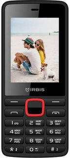 Мобильный телефон Irbis SF19 (черно-красный)