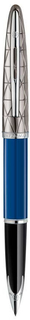 Ручка перьевая Waterman Carene Contemporary Blue and Gunmetal ST F (синий)
