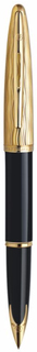 Ручка перьевая Waterman Carene Essential Black GT F (черный)