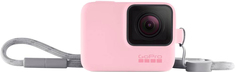 Чехол GoPro Sleeve+Lanyard с ремешком ACSST-004 (розовый)