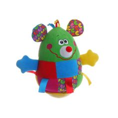 Развивающая игрушка BONDIBON Неваляшка Мышь (разноцветный)