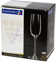 Набор фужеров для шампанского Luminarc Versailles 160 мл 6 шт.
