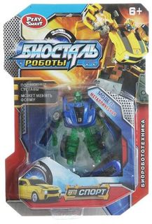 Игрушка-трансформер Play Smart машина Биосталь (разноцветный)