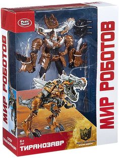 Игрушка-трансформер Play Smart Тиранозавр (разноцветный)