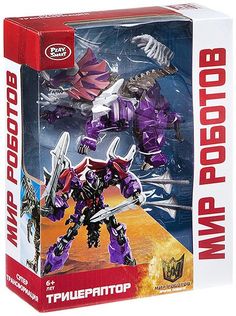 Игрушка-трансформер Play Smart 2 в 1 (разноцветный)