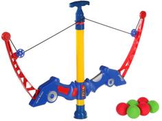 Игрушечное оружие Play Smart Арбалет с мишенью и мягкими шарами (разноцветный)