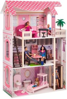 Кукольный домик PAREMO "Венеция-Джулия" с мебелью, свет, звук (разноцветный)