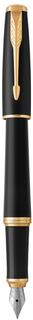 Ручка перьевая Parker Urban Core F309 Muted Black GT F (матовый черный)