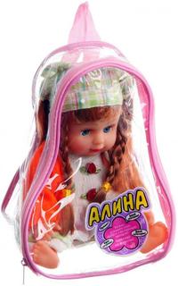 Кукла Play Smart Алина в косынке в сумке (разноцветный)