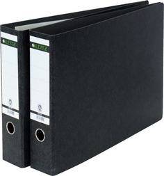 Папка-регистратор Esselte Leitz 10730000 A3 75 мм (Черный мрамор)