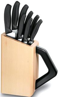 Набор кухонных ножей Victorinox Swiss Classic 6.7173.8 (черный)