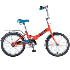 Велосипед Novatrack FS-20 20" (оранжевый)