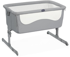 Кровать-манеж Chicco Next2Me Pearl (темно-серый)