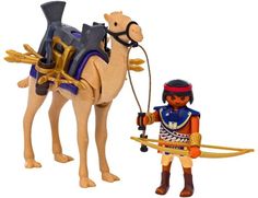 Конструктор PlayMobile Египетский воин с верблюдом (разноцветный)