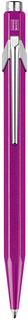 Ручка шариковая Carandache Office Popline Metal-X Violet Metallic M (фиолетовый)