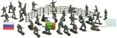 Игровой набор Play Smart Военная техника с солдатиками (разноцветный)