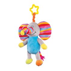 Игрушка HAPPY SNAIL подвес "Слонёнок Джамбо" (разноцветный)