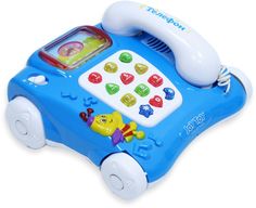 Развивающая игрушка Play Smart Телефон обучающий (голубой)