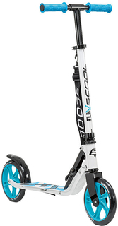 Самокат Scool Flax 8.3 (бело-голубой) Scool