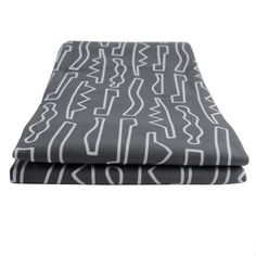 Штора для ванной Tkano Objects (черный)