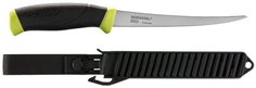 Нож Mora Fishing Comfort Scaler 150, Нержавеющая сталь 11892 (черный, салатовый)