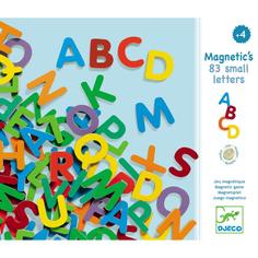 Развивающая игрушка DJECO Магнитные латинские буквы (разноцветный)